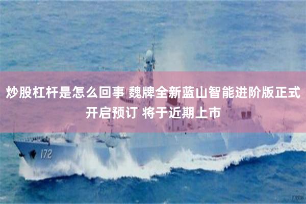 炒股杠杆是怎么回事 魏牌全新蓝山智能进阶版正式开启预订 将于近期上市