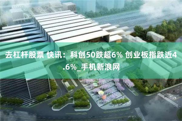 去杠杆股票 快讯：科创50跌超6% 创业板指跌近4.6%_手机新浪网