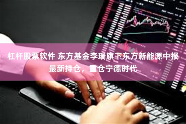 杠杆股票软件 东方基金李瑞旗下东方新能源中报最新持仓，重仓宁德时代