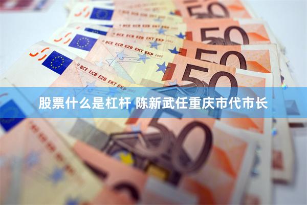 股票什么是杠杆 陈新武任重庆市代市长
